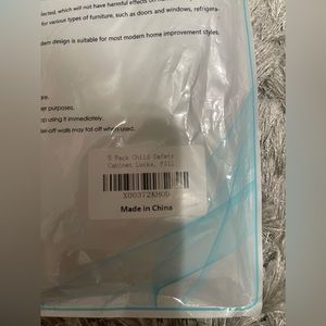 5 Pack Child Safety Cabinets Locks.